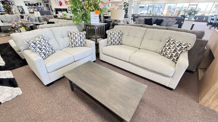 2 PC SOFA AND LOVESEAT
