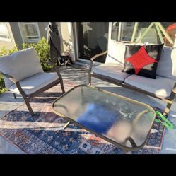 Patio Furniture Set With Cushion