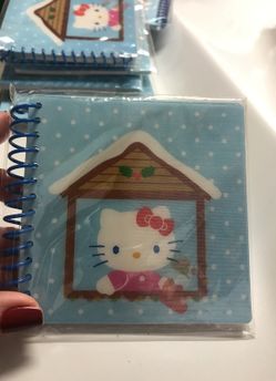 Hello Kitty spiral notebook