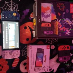 (Scarlet And Violet Edition) Nintendo Switch Oled Bundle