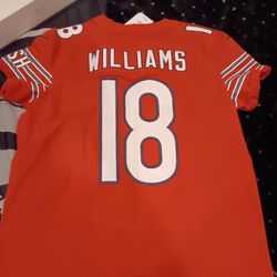 Caleb Williams  Chicago Bear Jersey Orangeelite