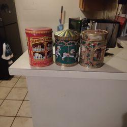 Two Of The Cans Are Music Boxess