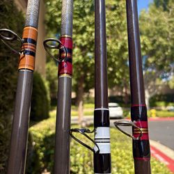 Custom Calstar fishing rods