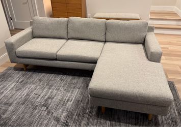West Elm 92” Chaise Sectional Sofa