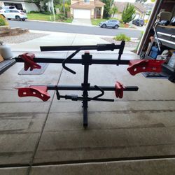 Double Bike Rack + Hitch Adapter