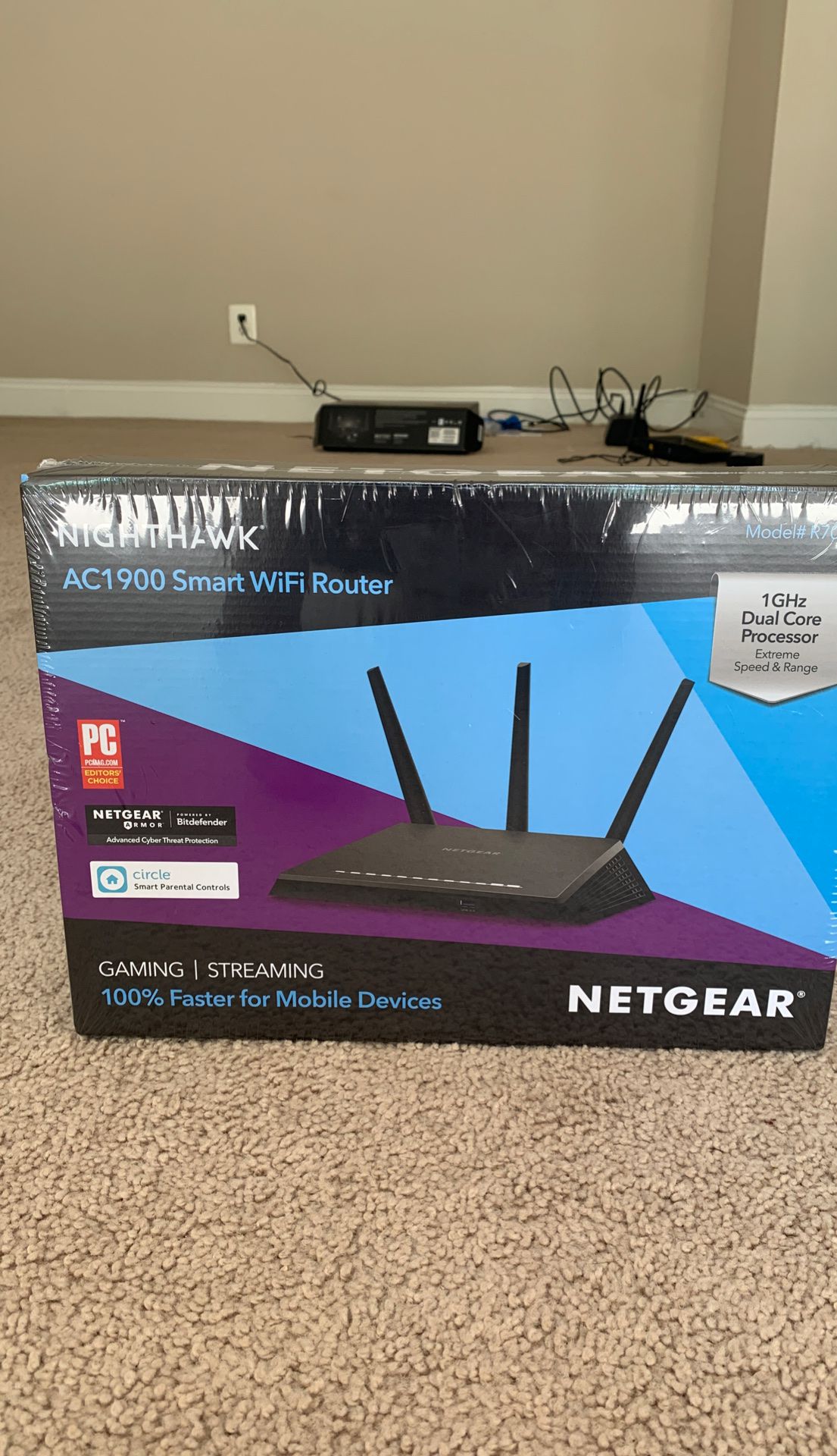 Nighthawk AC1900 Smart Wifi Router