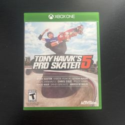 Xbox One Tony Hawk Pro Skated 5