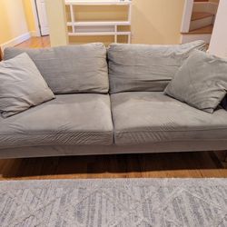 Comfortable Gray Couch