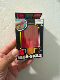 New Schylling NeeDoh Nice-Sicle Rainbow Popsicle