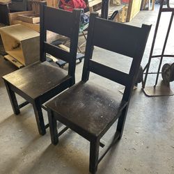 Matching Handmade Chairs