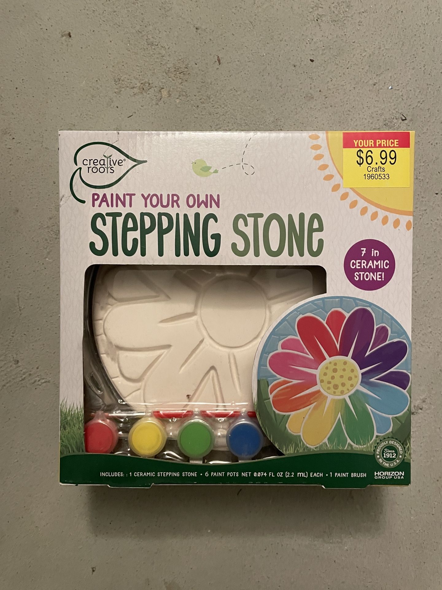 Paint Your Own Stepping Stone 