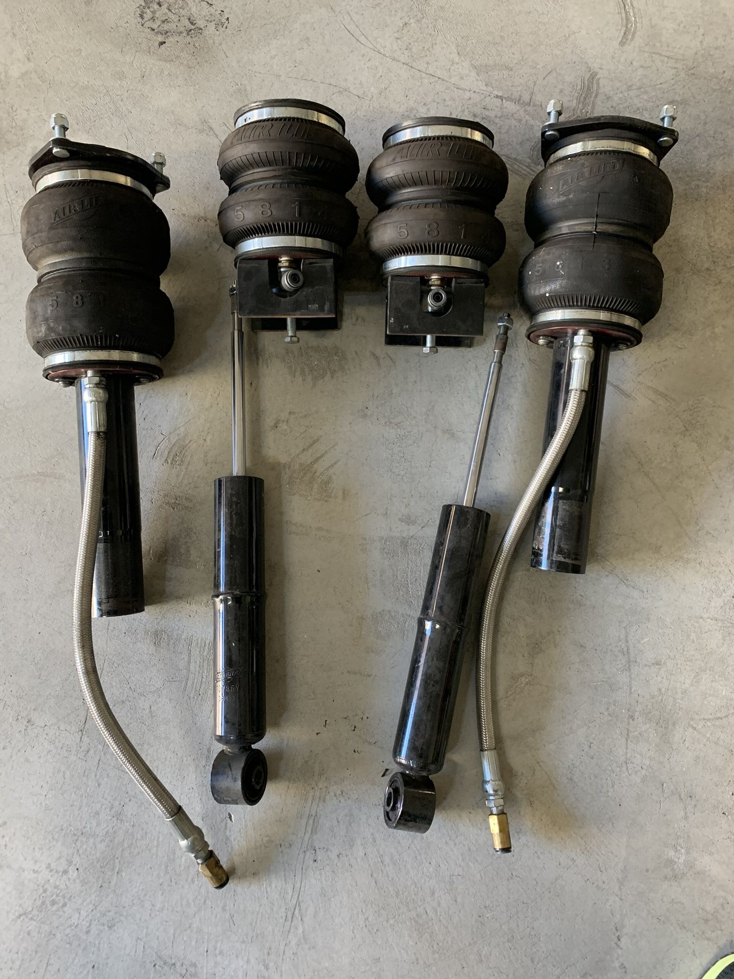 Full Accuair/airlift Air Suspension Setup