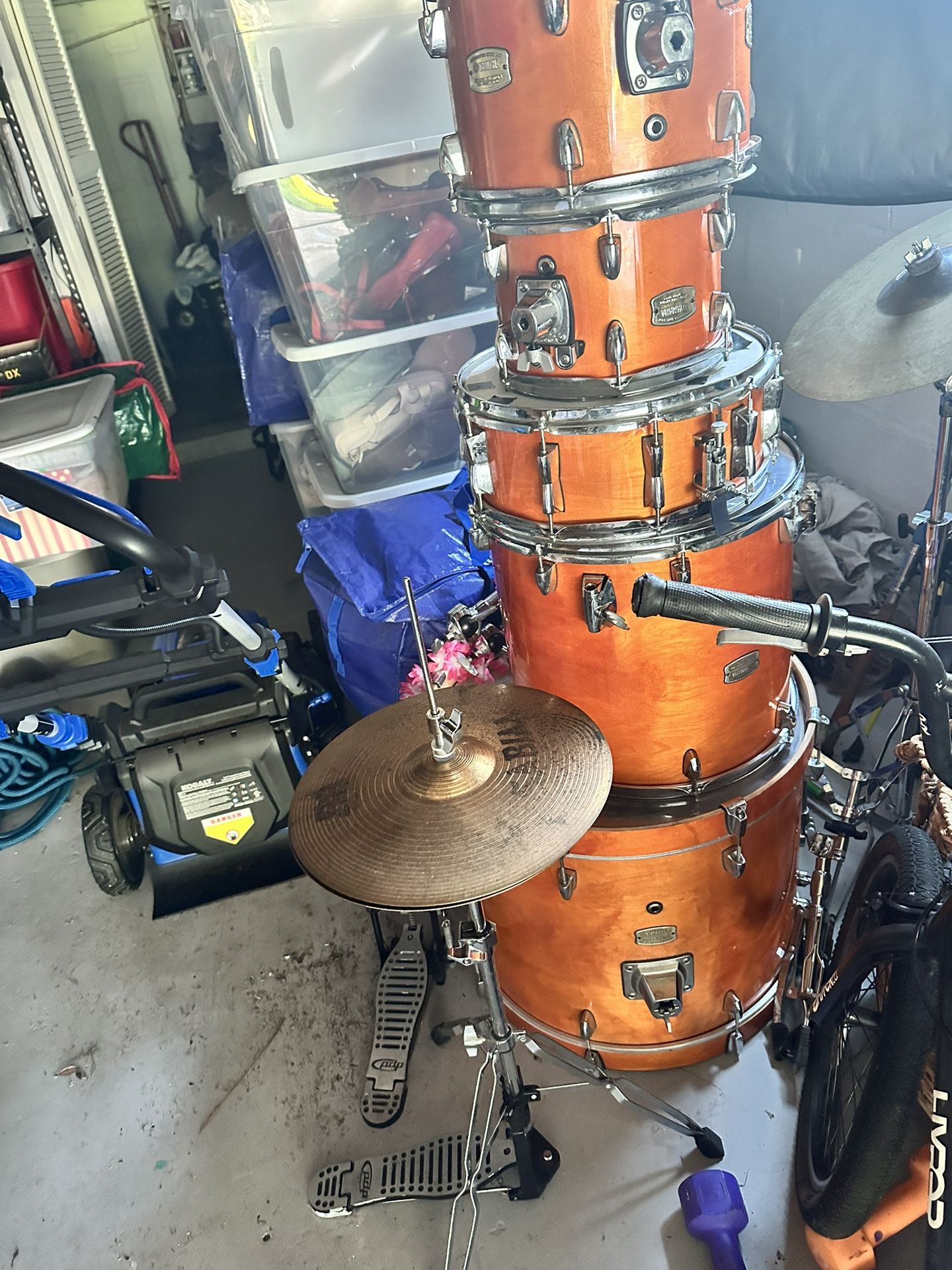 Yamaha Stage Coach Custom All Birch 5 Piece Drum Set