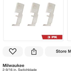 Milwaukee 2-9/16 in. Switchblade Replacement Blade (3-Pack)