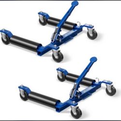 Autobull Car Dolly Wheel Jack Set Of 2 New