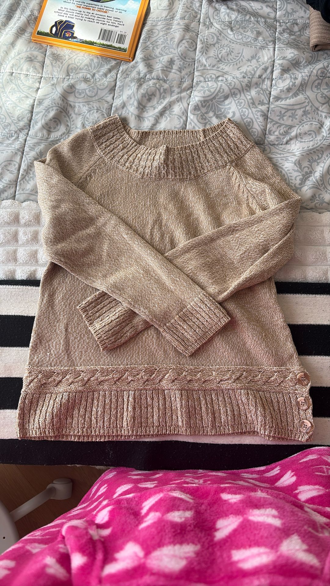 Knitted Beige Shirt