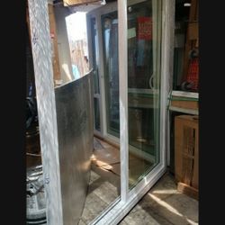 68x78 Retrofit Sliding Patio Door Left-hand Retrofit 
