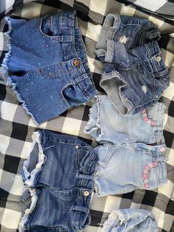 7 Jean Girl Shorts Size 4t