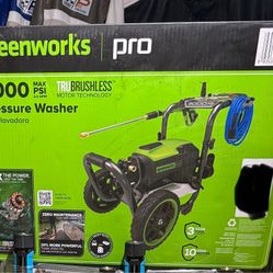 💦 Greenworks Pro 3000 PSI Brushless Pressure Washer – $199.99! 🔥