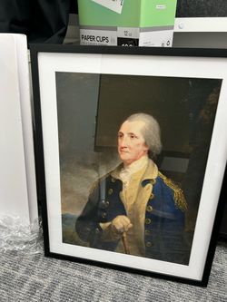 Framed George Washington Portrait Print