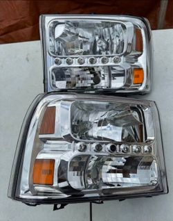 99-04 Ford F-250 - F-550 | 00-04 Excursion LED Headlights Faros Calaveras Micas Luces Lamps
