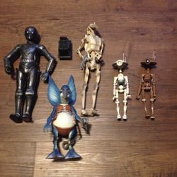 Star Wars 12 inch figure lot
