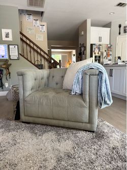 Living Spaces couch set