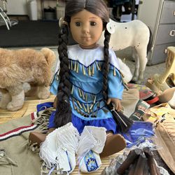 Vintage Kaya American Girl Doll & Accessories