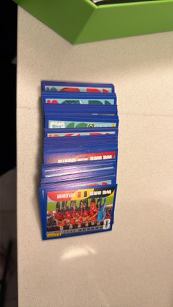 Blue Parallel World Cup Stickers - 1$ each (10 units lot)