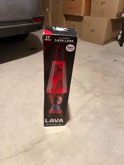 Chucky lava lamp
