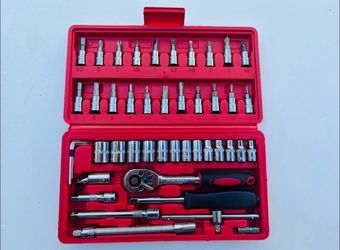 1/4" Drive Socket & Bit Set (46-Piece)