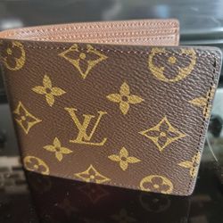 Louis Vuitton Mens Brown Monogram Wallet