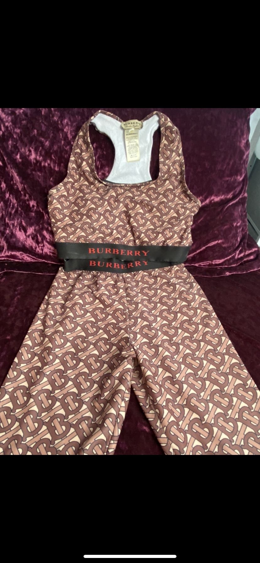 Two Piece Burberry Fit