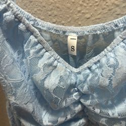 Blue Maternity Dress