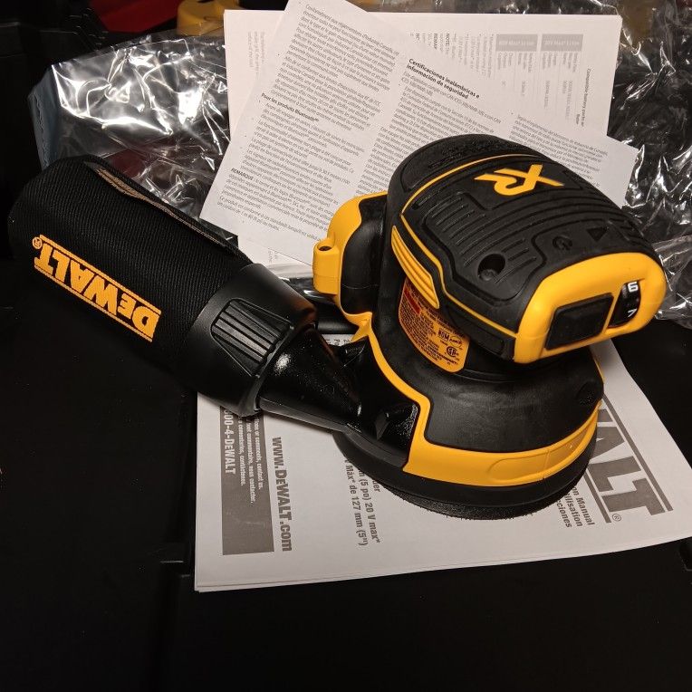 Dewalt 20v Cordless Sander Xr Brushless Tool Only