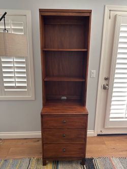 Ethan Allen Storage Hutch / Bookshelf with Drawers