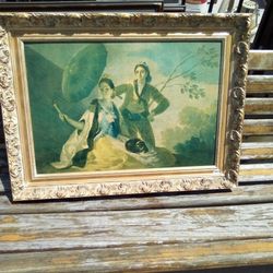 Beautiful Vintage Picture Frame With Nice Finish
