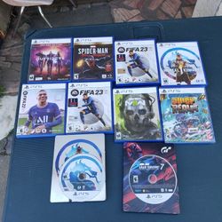$30! Per PS5 Game or 4 for $100!  Steelbook are $60! Each. Or 2 for $100!. All for $260! Games only PS5 Playstation 5 games Trade Pokémon cards