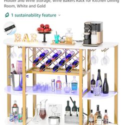 Bar/Wine Rack Table