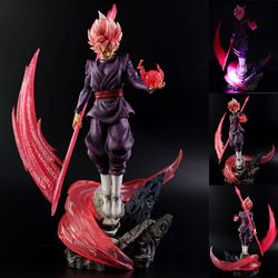 Dragon Ball Super Saiyan Rosé Goku Black resin figure,