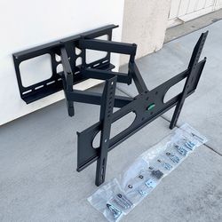 (NEW) $39 Large TV Wall Mount for 37-75 Inches, Full Motion Swivel Tilt VESA 600x400mm, Max 110 lbs