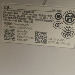 Dell Flat Panel Monitor 