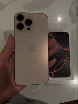 iPhone 16 pro max 256 gb