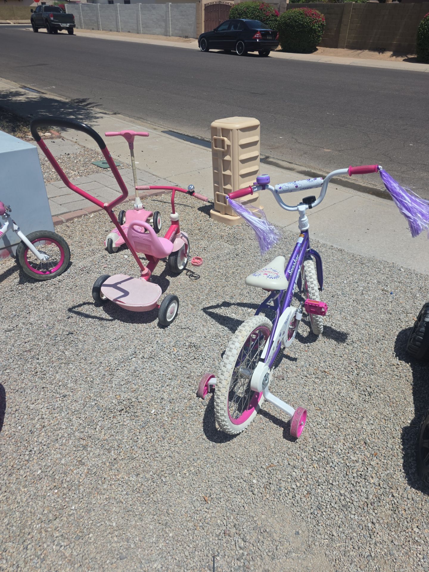 Kids and toddlers bikes