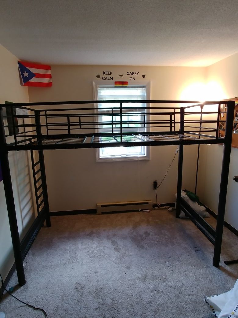 Twin bunk bed frame