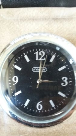 COACH Desktop Clock mini