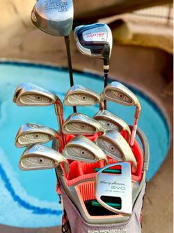 14PC MENS PING FULL GOLF CLUBS SET IRONS WOODS PUTTER BAG *LOOK* !!