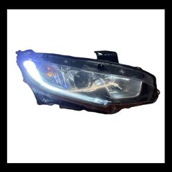 HONDA CIVIC HEADLIGHT RIGHT 2017 2018 2019 2020 2021 33100TBAA01 HALOGEN 