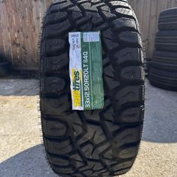 33125020LT TBB R/T Tires with free Install mount & balance 33-1250-20