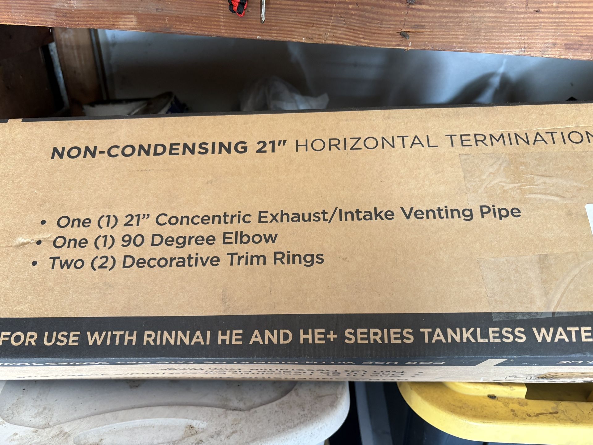 Rinnai Horizontal Termination Kit